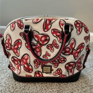 Disney Dooney & Bourke Bow Satchel with strap new with tags